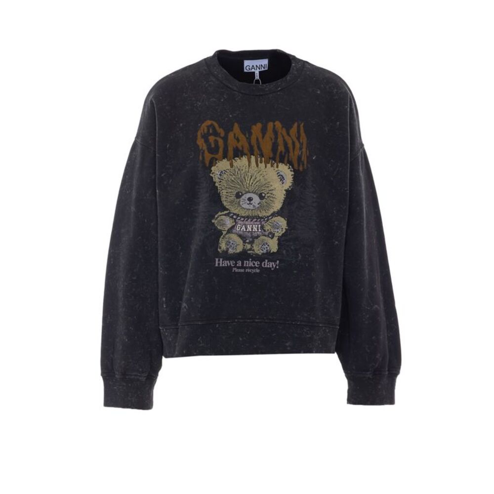 Ganni Women Forest Teddy Sweatshirt